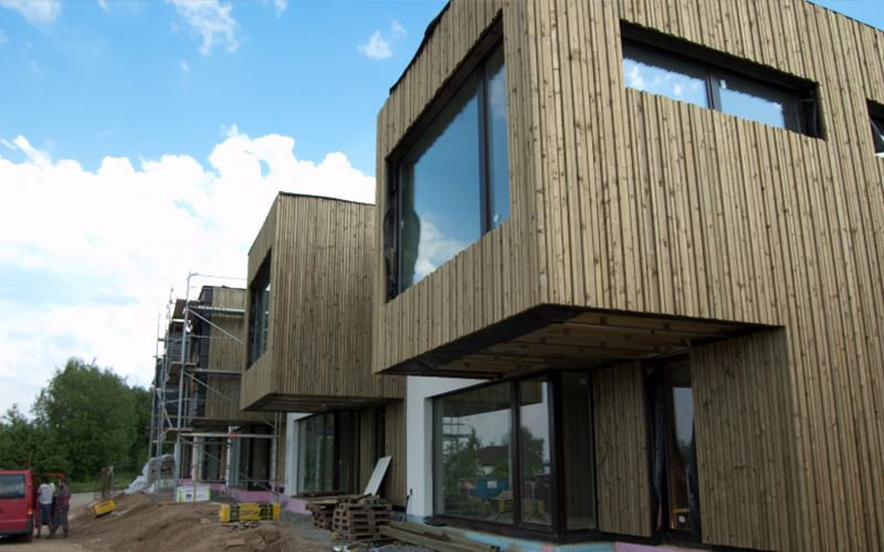 Dřevěné fasády Liberec