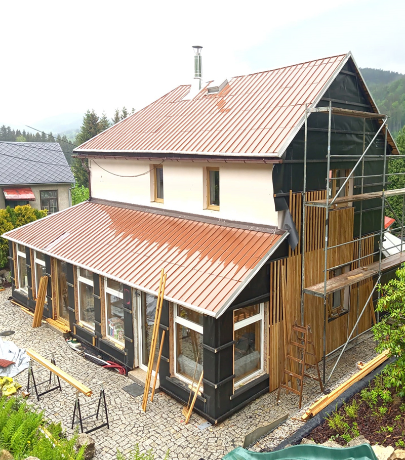 Venkovní fasády Liberec