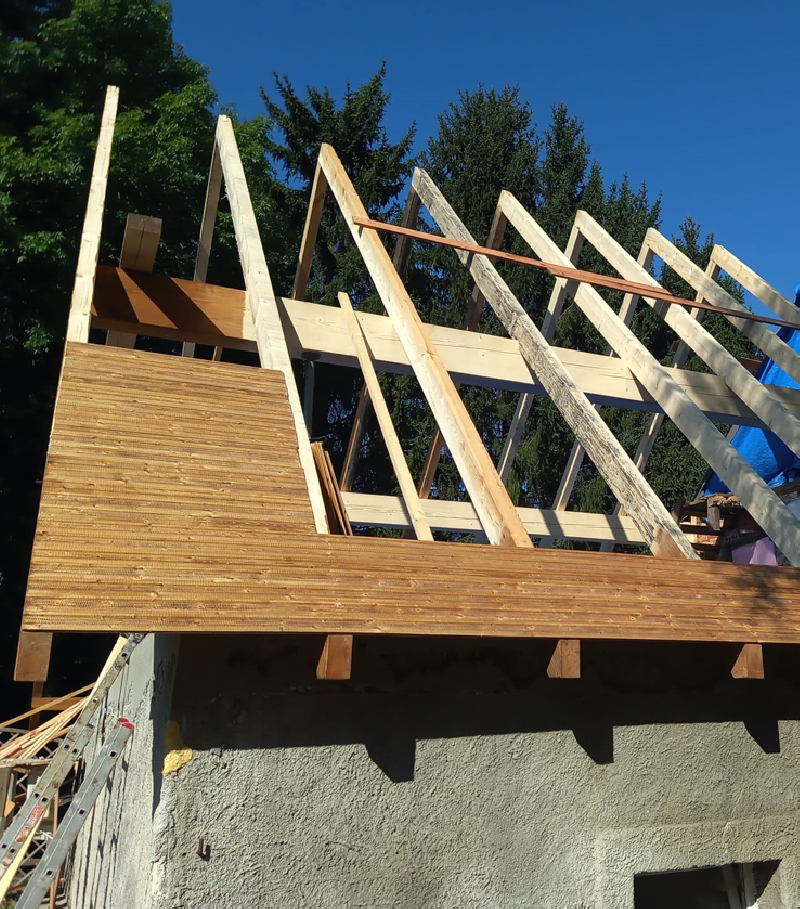 Rekonstrukce střech Liberec