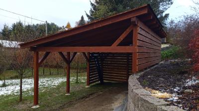 Pergoly a altány Liberec