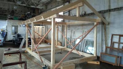 Pergoly a altány Liberec