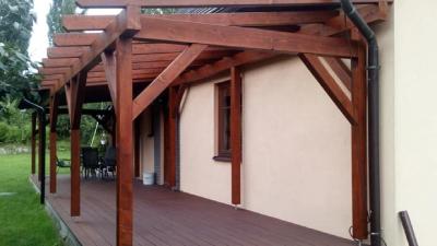 Pergoly a altány Liberec