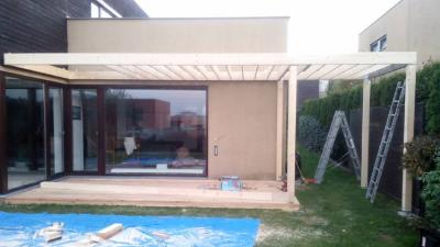 Pergoly a altány Liberec